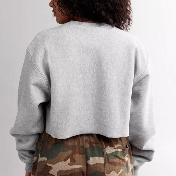 Champion cropped crewneck sweatshirt - Picture 3 of 6